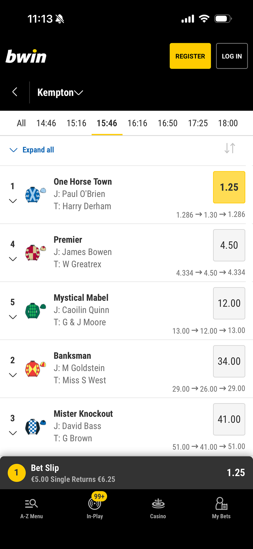 bwin product case study screens